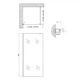 Стенка стеклянная для душа с держателем 190x90см Q-TAP Walk-In Standard стекло прозрачное 8мм STDBLM209C8 - изображение 6