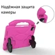 Чехол STR EVA детский с ручками подставками для Apple iPad Air 5 (10.9" экран) Pink - изображение 3
