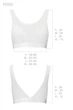 Топ с прозрачной вставкой Passion PS002 TOP white, size XL - изображение 3