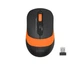 Мышь A4Tech Fstyler FG10 2000dpi Black+Orange, USB, Wireless - изображение 1