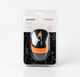 Мышь A4Tech Fstyler FG10 2000dpi Black+Orange, USB, Wireless - изображение 6