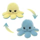 Іграшка м'яка восьминіг двосторонній OCTOPUS жовто-блакитний - зображення 1