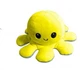 Іграшка м'яка восьминіг двосторонній OCTOPUS жовто-блакитний - зображення 2