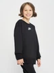Детский теплый свитшот Nike G Nsw Club Flc Bf Crew Lbr DD7473-010 122-128 см (195237935246) - изображение 1