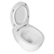 Унитаз подвесной DiMarco Dama di Venezia 36,3х51х40 см с сидением Slim Soft Close (DM2I001WH) - изображение 3