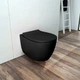 Унитаз подвесной DiMarco Dama di Venezia 36,3х51х40 см с сидением Slim Soft Close Black (DM2I001MB) - изображение 4