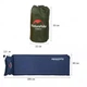 Туристический коврик Naturehike NH15Q002-D Pillow Blue (6927595782583) - изображение 2