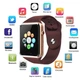 Смарт-часы Smart Watch A1 умные электронные со слотом под sim-карту + карту памяти micro-sd. Цвет: золотой - изображение 4