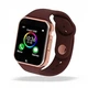 Смарт-часы Smart Watch A1 умные электронные со слотом под sim-карту + карту памяти micro-sd. Цвет: золотой - изображение 9
