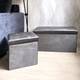 Пуф для хранения велюровый MBM HOME TH-06 Серый (TH-06 GRAY) - изображение 6