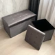 Пуф для хранения велюровый MBM HOME TH-06 Серый (TH-06 GRAY) - изображение 7