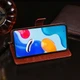 Чехол Idewei для Xiaomi Redmi Note 11 / Note 11S книжка кожа PU с визитницей коричневый - изображение 4