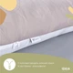 Подушка П-подібна для вагітних та відпочинку ТМ IDEIA 140х75х20 см св.сірий/білий (8-33722*001) - зображення 5