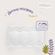 Подушка детская Comfort 40х60 см PAPAELLA для младенцев антиаллергенная для детей плоская низкая белая - изображение 1