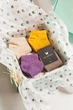 Набір 8 пар коротких кольорових шкарпеток ORGANIC cotton безшовні JILL ANTONY 35-37 арт. 31025 - зображення 1