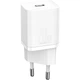 Зарядное устройство Baseus Super Si Quick Charger 1C PD 20W White (CCSUP-B02) - изображение 1