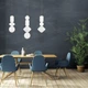 Підвісний світильник Zambeliz 19102 Ø16 H:54 18W LED, 3000K, 80Lumen/W Special Features: Dimmable Material: Aluminium-Opal Glass Color: Gold Matt - зображення 2