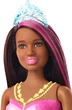 Русалочка Barbie Dreamtopia Sparkle Lights Mermaid, Brunette Дрімтопія (GFL83) (B07GLSKXGB) - зображення 2