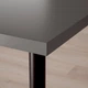 Письмовий стіл IKEA LAGKAPTEN / OLOV 120х60 см темно-сірий/чорний (794.164.78) - зображення 4