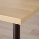 Письмовий стіл IKEA LAGKAPTEN / OLOV 120х60 см білений дуб/чорний (794.169.06) - зображення 4