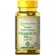 Вітамін Д3, Vitamin D3, Puritan's Pride, 2000 МО, 100 капсул (PTP-17621) - зображення 1