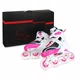 Роликовые коньки SportVida 4 в 1 SV-LG0033 Size 39-42 White/Pink/Blue - изображение 6