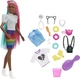Кукла Barbie Leopard Rainbow Радужный леопард Брюнетка (GRN82) - изображение 1