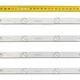 LED підсвітка TV 39" inch 8led 752mm PB10D754173BL042-004H 39D3503V1W8C1B75417M 4pcs=1set - изображение 2