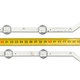 LED підсвітка Samsung TV 32“ 620mm 6-led 3V BN96-36235A V5DN-320SM1-R2 V7DN-320SM1-R1 2pcs=1set - изображение 5