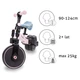 Беговел велосипед Kidwell 3в1 PICO Flower - изображение 10