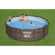 Каркасный бассейн Bestway 56709, размер 366 x 100 см с фильтрующим насосом и лестницей - изображение 9