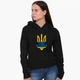 Худи женский Несломленные Сумы Кенгуру (8921-3779-XXL) Черный XXL - изображение 2