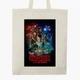 Эко сумка Очень странные дела (Stranger Things) (9227-3840-BGZ) бежевая на молнии с карманом - изображение 2