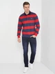 Поло GANT Barstripe Heavy Rugger 2005051 Red L - изображение 4