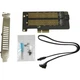 Контролер Dynamode 2х M.2 NVMe M-Key/SATA B-key SSD to PCI-E 3.0 x4/x8/x16, (PCI-Ex4-2xM.2 MB-key) - зображення 2