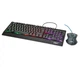 Комплект проводная клавиатура и мышь c RGB подсветкой KEYBOARD UKC 4958 (4958-22) - изображение 2