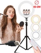 Кільцева лампа LED SOFT RING LIGHT RL18 45 см з Пультом і Чехлом 3 Режими 3 Тримачі для телефону - зображення 1