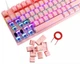 Клавіатура Motospeed K82 Hot-Swap Outemu Blue Ukr (mtk82phsb) Pink USB - зображення 4