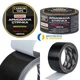 Стрічка армована Carbon Tape INDUSTRIAL 48мм*10м колір чорний 240 мкм - зображення 2