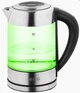 Чайник ECG RK 1777 Colore (ЧЕХИЯ, 2200Вт, 1,7л, 5 режимов, подсв, звук.сигнал, ДЕХЛОРИЗАЦИЯ, стекло) (c69fac-75924) op11 - изображение 3