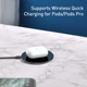 Беспроводное зарядное устройство BASEUS Simple NEW Wireless Charger (быстрая зарядка, 15W, LED дисплей, USB) - Черный - изображение 12