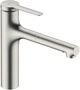 Смеситель-кран кухонный HANSGROHE Zesis M33 сталь 74804800 с выдвижным изливом 2 режима - изображение 1