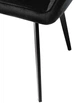 Стул для кухни и гостиной поворотный Vetro Mebel R-63 Черный (R-63-black/ black) - изображение 10