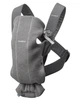 Сумка-кенгуру Baby Bjorn Mini 3D Jersey Dark-grey - зображення 1