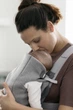 Сумка-кенгуру Baby Bjorn Mini 3D Jersey Light-grey - зображення 3