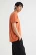 Футболка H&M Regular Fit L помаранчевий 0685816142 - зображення 3