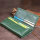 Кошелек на магнитах с клапаном женский ST Leather 19240 Зеленый - изображение 7