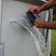 Сверхпрочная лента/скотч FLEX TAPE 10см (Черный/Белый) - изображение 2