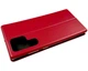 Чехол-книжка Elegant на Samsung Galaxy S22 Ultra красный - изображение 4