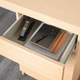 Письмовий стіл IKEA MALM 140х65 см дуб (203.598.23) - изображение 4